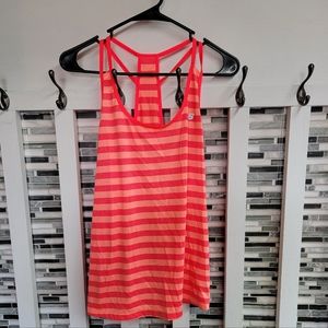 New Balance strappy racetrack tank top in a Large